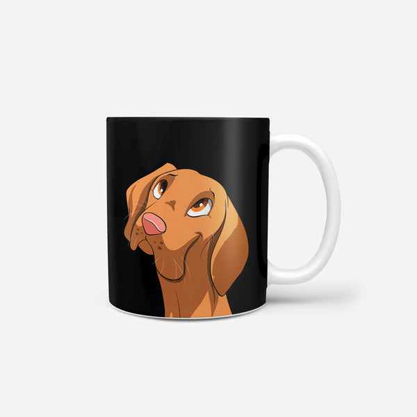 Cartoon Pet Portrait Coffee Mug