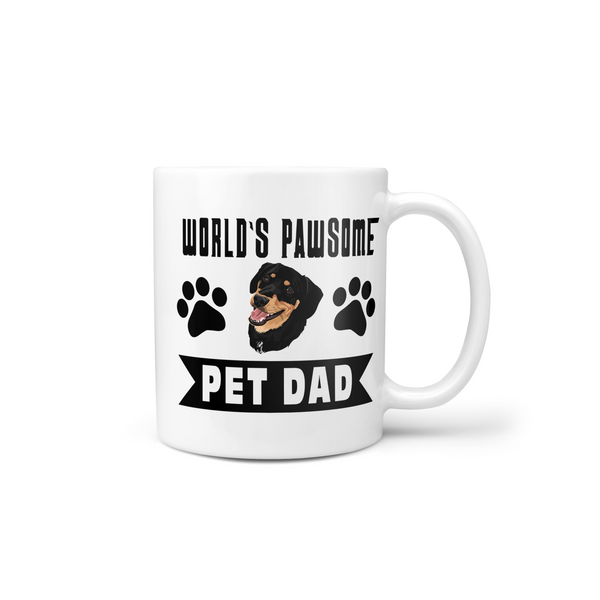 'Pawsome' Father's Day Mug