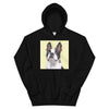 Men's / Women's Color Sketch Pet Print Hoodie (Black)
