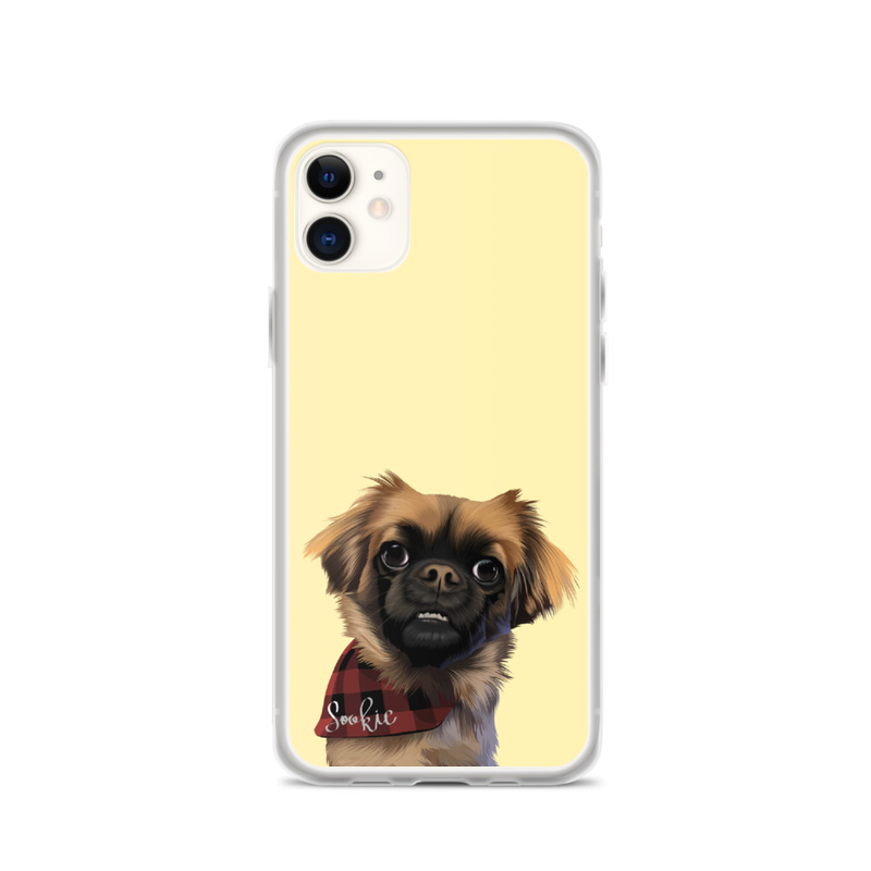 Custom Pet Portrait Print Phone Case | Printy Pets