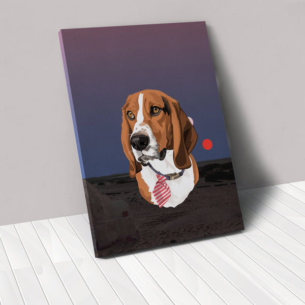 NEW! Galaxy Pet Print Canvas