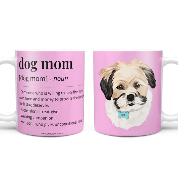 Funny Dog Mom Mugs Mom Gift Mothers Day Dog Mom Gift Dog Mom Mugs