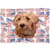 Independence Day Pet Print Fleece Blanket