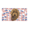 Independence Day Pet Print Beach Towel