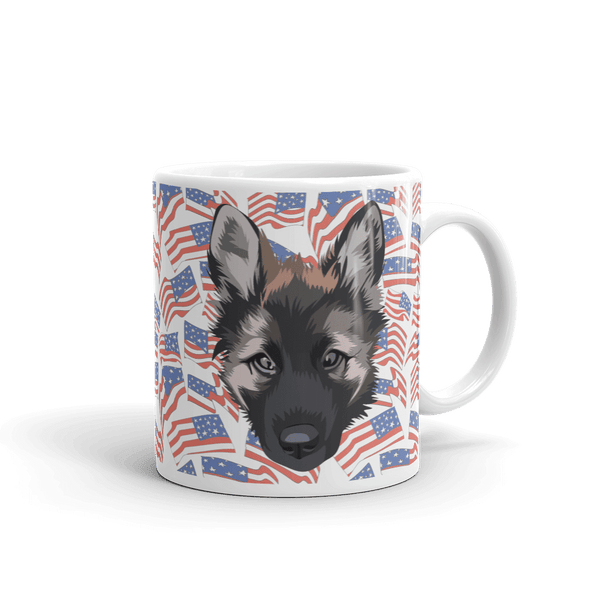Independence Day Pet Print Coffee Mug