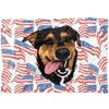Independence Day Pet Print Fleece Blanket