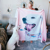 Premium Pet Portrait Blanket
