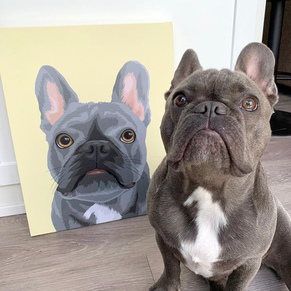 Premium Pet Portrait Canvas